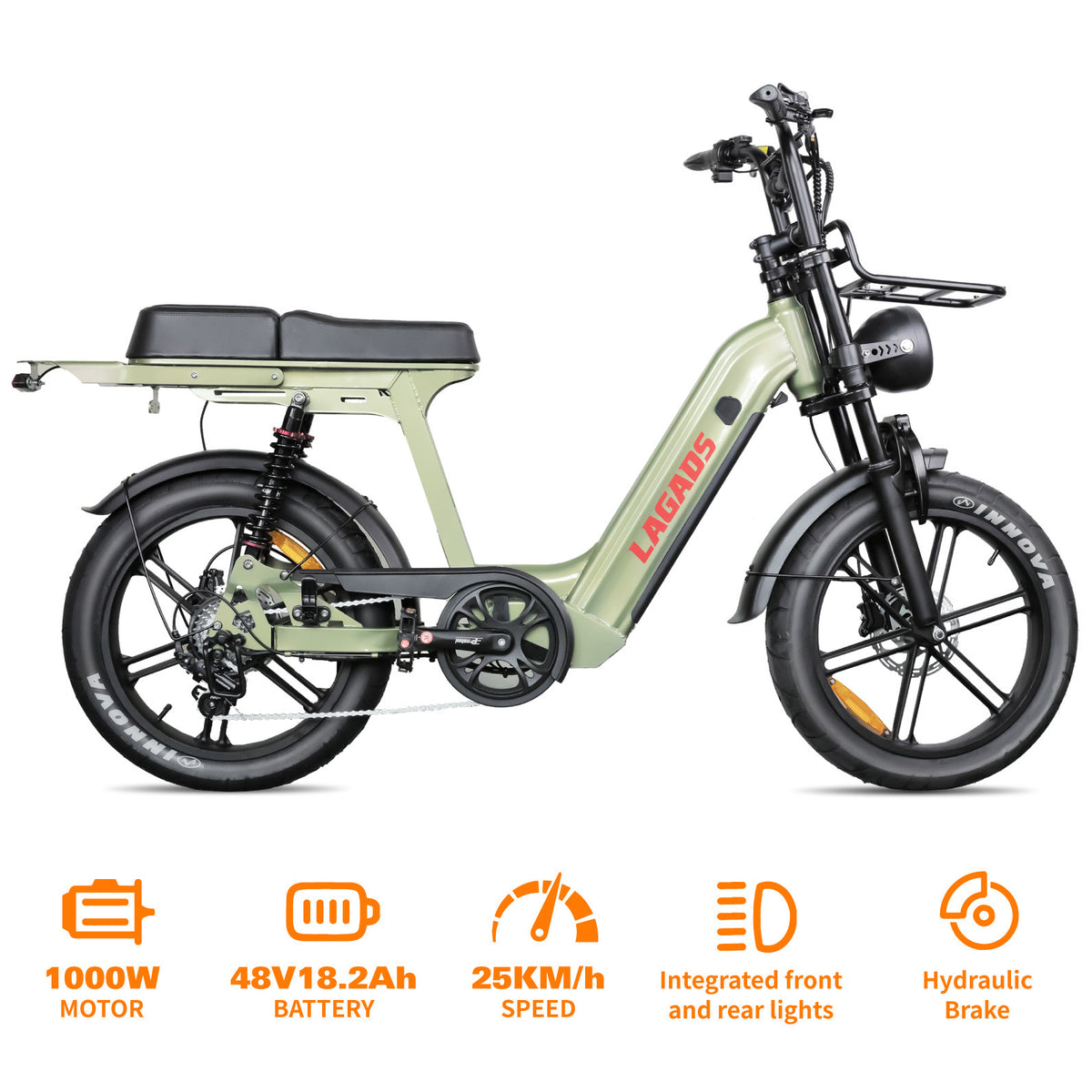 LAGADS D50 Electric Commuter Bike