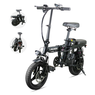 LAGADS  Y14 folding ebike